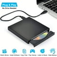 thumbnail image 1 of JGOO USB 2.0 External CD-RW Optical Drive with Accessories Included, 1 of 7