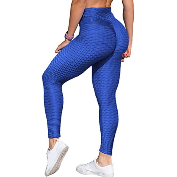 JGS1996 Butt Lifting Anti Cellulite Leggings for Women High Waisted Yoga Pants Workout Tummy Control Sport Tights