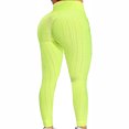 thumbnail image 1 of JGS1996 High Waist Butt Lifting Leggings for Women Tummy Control Workout Ruched Butt Lifting Stretchy Yoga Pants Textured Booty Tights, 1 of 6