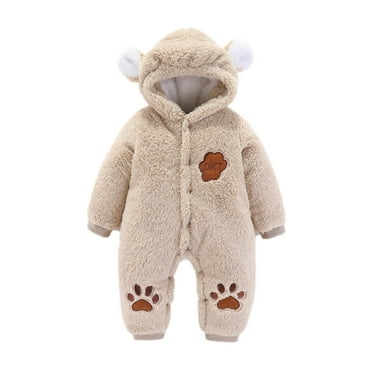 JGTDBPO Baby Newborn Snowsuit Onesie Winter Coat Romper For Infant ...