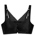 thumbnail image 1 of JGTDBPO Front Buckle Bra For Women Lace Plus Size Push Up Nursing Sleep Bras For Breastfeeding Everyday Bras Wireless Thin Bra With Retraction Pair Breast Breathable Comfort Lingerie, 1 of 6