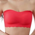 thumbnail image 1 of JGTDBPO Front Closure Bras For Women Printing Traceless Comfortable Full Coverage Bras Front Snap Bras Post Surgery Vest Breathable Gathering Front Opening Buckle Bra Wireless Minimizer Everyday Bra, 1 of 7
