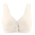 thumbnail image 1 of JGTDBPO Front Snap Bras For Women Snap Sleep Bra Comfor Sports Bras For Women Nursing For Pregnancy Seamless Breastfeding Maternity Bralette Everyday Bras Wireless Bra Minimizer Bras, 1 of 5
