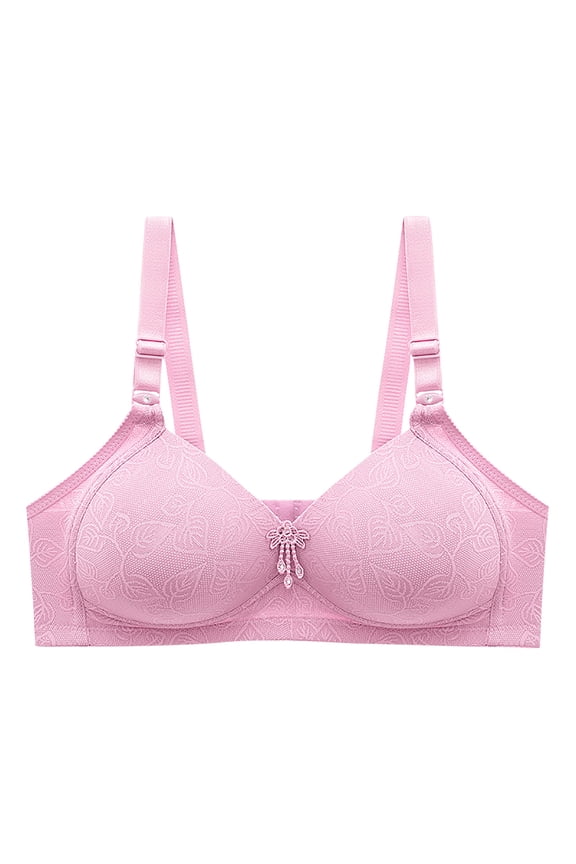 Full Coverage Bras For Women Snap Sleep Bra Comfor Sports Bras For Women Nursing Sleep Bras For Breastfeeding Maternity Comfy Bralette Everyday Bras Wireless Button Down Bra Minimizer Bras