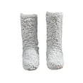 thumbnail image 1 of JGTDBPO Fuzzy Slipper Socks For Women Winter Warm Soft Fleece Lined Non Skid Thick Slipper With Grippers Non Slip Cozy Socks With Grips Winter Girls Soft Socks, 1 of 8