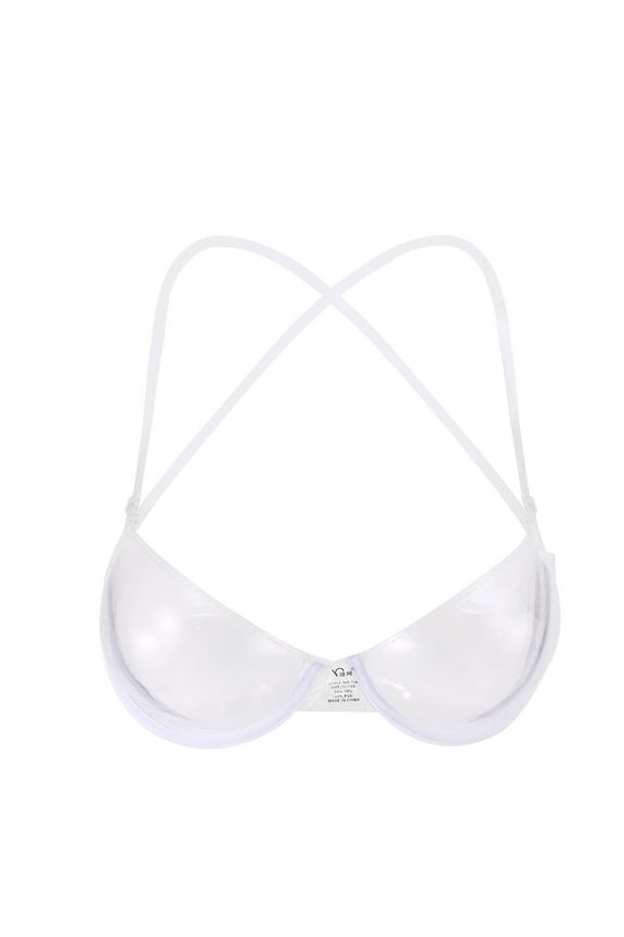 Invisible Bras For Women Transparent Clear Bra Strap Plastic Bra Disposable Underwear Push Up Bra For Backless Dress
