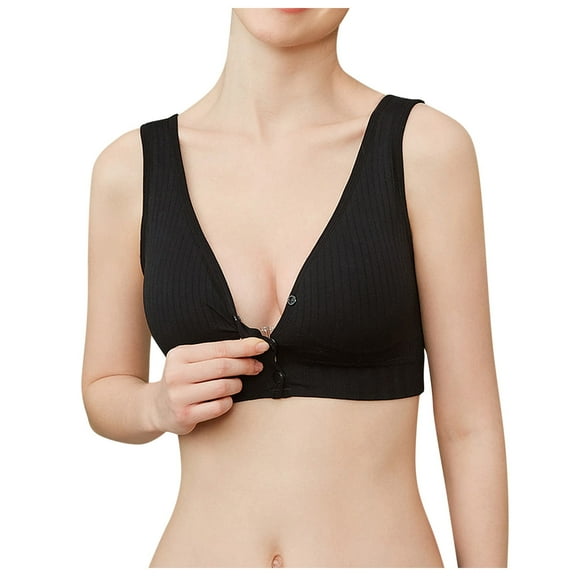 JGTDBPO Nursing Bras for Breastfeeding Front Closure Plus Size Seamless Maternity Bras for Pregnancy Smooth Wireless Bralette Comfort Underwire Bra everyday bra