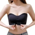 thumbnail image 1 of JGTDBPO One Piece Bra For Women Front Snap Comfort Sports Bras Wireless Push Up Seamless Bra With Removable Shoulder Strap Everyday Bra, 1 of 5