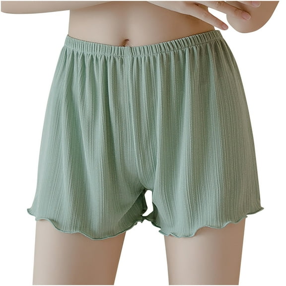 JGTDBPO Safety Pants For Women Pettipants Culotte Safety Shorts Ice Silk Lace Plus Size Women'S Safety Pants Underwear For Skirt Dress Women'S Adaptive Pants