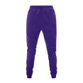 thumbnail image 1 of JGTDBPO Sweatpants For Women Winter Comfortable Lounge Pants Ankle Banded Pants Drawstring Jogger Stacked Sweatpants Elastic-Waisted Solid Color Sweatpants Bottom Workout Trousers, 1 of 3