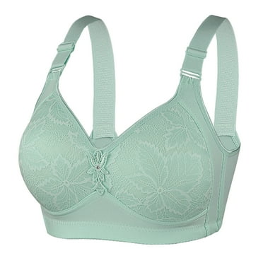 JGTDBPO Wireless Bras For Women No Underwire Bras Lace Gathered Together One-Piece Breathable And Comfortable Bra Brassiere Sports Bra Minimizer Extra-Elastic Bra Everyday Bra