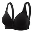 thumbnail image 1 of JGTDBPO Wireless Bras For Women Seamless Underwear Gathered Together Bra Middle Aged And Elderly Plus Size Thin Bra Breathable Comfortable Bra Shoulder Strap With Pendant Accessories Bras Everyday Bra, 1 of 8