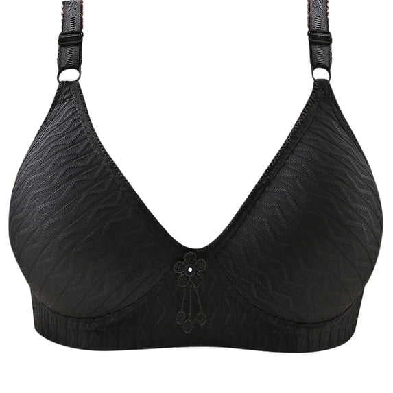 JGTDBPO Wireless Bras For Women Plus Size No Underwire Bra Seamless Push Up Underwear Gathered Together Bra Breathable Comfortable Bra Lift Bralettes Extra-Elastic Bra Minimizer Everyday Bra