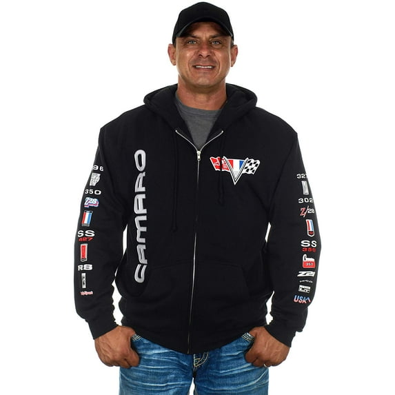 JH Design Group Men’s Chevy Camaro Hoodies-Pullover & Zip up Sweatshirts