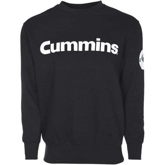 JH Design Group Men's Cummins Logo Pullover Crewneck Sweatshirt