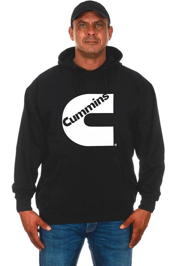 Group Men's Cummins Logo Pullover Hoodie Sweatshirt
