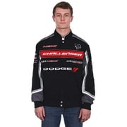 JH Design Group Mens Dodge Challenger Embroidered Cotton Twill Jacket