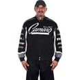 thumbnail image 1 of JH Design Men's Chevy Camaro Cotton Twill Jacket a Snap-Up Jacket for Men, 1 of 7