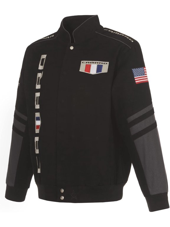 Men's Chevy Camaro Jacket an Embroidered Classic Twill Coat
