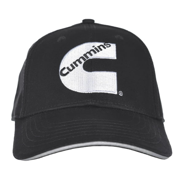 JH Design Men's Cummins Diesel Logo Cap Adjustable Black Hat