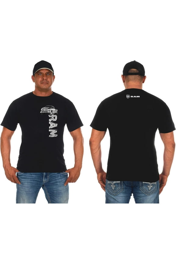 Men's Dodge RAM Truck Short Sleeve Crew Neck T-Shirt