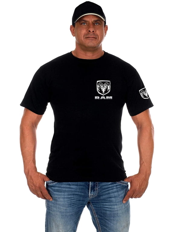 Men's Dodge Ram Logo T-Shirt Short Sleeve Crew Neck Shirt