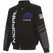 JH Design Mens MOPAR Jacket an Embroidered Classic Twill Coat