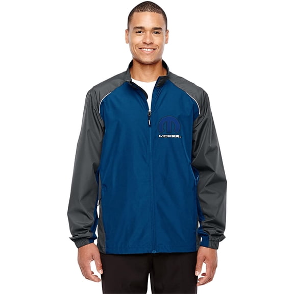JH Design Men's MOPAR Lightweight Nylon Windbreaker Jacket