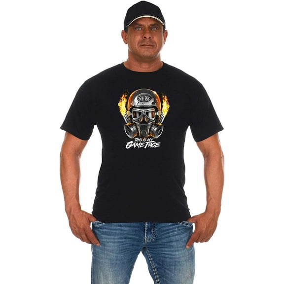 JH Design Men's NHRA Game Face Racer Short Sleeve T-Shirt