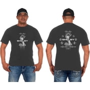 JH Design Mens Shelby Cobra T-Shirt Crew Neck Short Sleeve Shirt