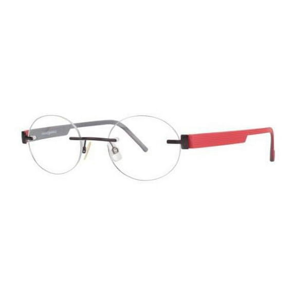 JHANE BARNES SUBSET 16 OVAL LENSES HANDMADE RIMLESS HIP EYEGLASS FRAME/GLASSES