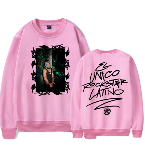 JHAYCO Le Clique: Vida Rockstar Crewneck Sweatshirt Unisex Fashion Long Sleeve Top