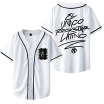 JHAYCO Le Clique: Vida Rockstar T-shirt Jersey Unisex Casual Short Sleeve Shirt Baseball Jersey