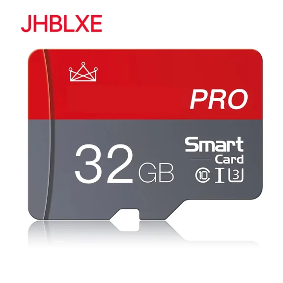 JHBLXE 32GB Memory Card 32GB Mini Card High Speed TF Card for Camera,Smartphone,Drone with Adapter