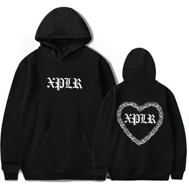 JHDESSLY Sam Hoodie Colby Chainlink Merch Rapper Men and Women Hop Women Men Pullover Fashion Hooded Unisex