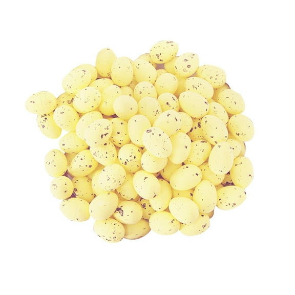 JHEHF 100PCS Mini Easter Eggs 9 Colors Spring Party Table Setting Vase Fillers Easter Basket Stuffers Festival Decoration Party DIY Craft Projects