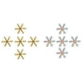 thumbnail image 1 of JHEHF Glitter Snowflake Confetti Christmas Decorative Winter Table Centerpiece Party Supplies DIY Craft for Xmas Birthday Party Wedding Home Decoration 200PCS, 1 of 5