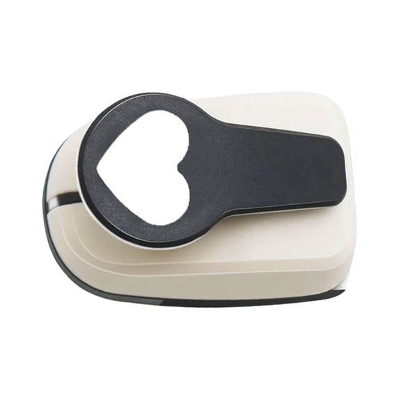 JHEHF HeartPunches for Paper Crafts 9mm,16mm,25mm Heart Paper Punch Portable Manual Hole Punching Paper Cutter DIY Art Craft 3Sizes