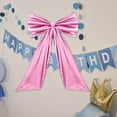 thumbnail image 1 of JHEHF Large Bow Tie Large Ribbon Oversized Hanging Wall Decoration 26 X 41 Inch Ribbon Birthday Wedding Party Wall Decor for Room Door Tree Topper, 1 of 8