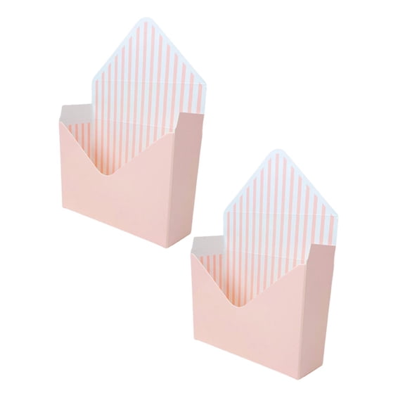 JHEHF Valentine'S Day Empty Gift Box Envelope Paper Boxes Gift Packaging Boxes for Florist Anniversary Celebrations Wedding Arrangement Party Birthdays 2PCS