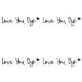 thumbnail image 1 of JHEHF Wood Sign Home Decor Love You Bye Farmhouse Wall Art Decor Above Door Topper for Living Room Valentine'S Day Wedding Wall Entryway Door Decorations 4PCS, 1 of 8