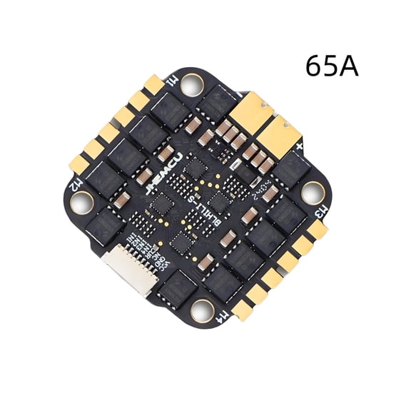 JHEMCU RuiBet 60A/65A 4-in-1 ESC – 3–6S BLHELI_S Dshot600 Electronic Speed Controller for FPV Racing & Freestyle Drones