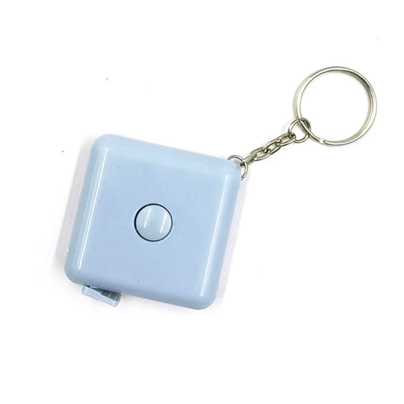 JHFBKK Mini Retractable Tape Measure 60 Inch/1.5m, Dual-Sided Flexible Measuring Ruler for Body, Sewing, Craft, Weight Loss, Pocket Size with Push-Button Retraction