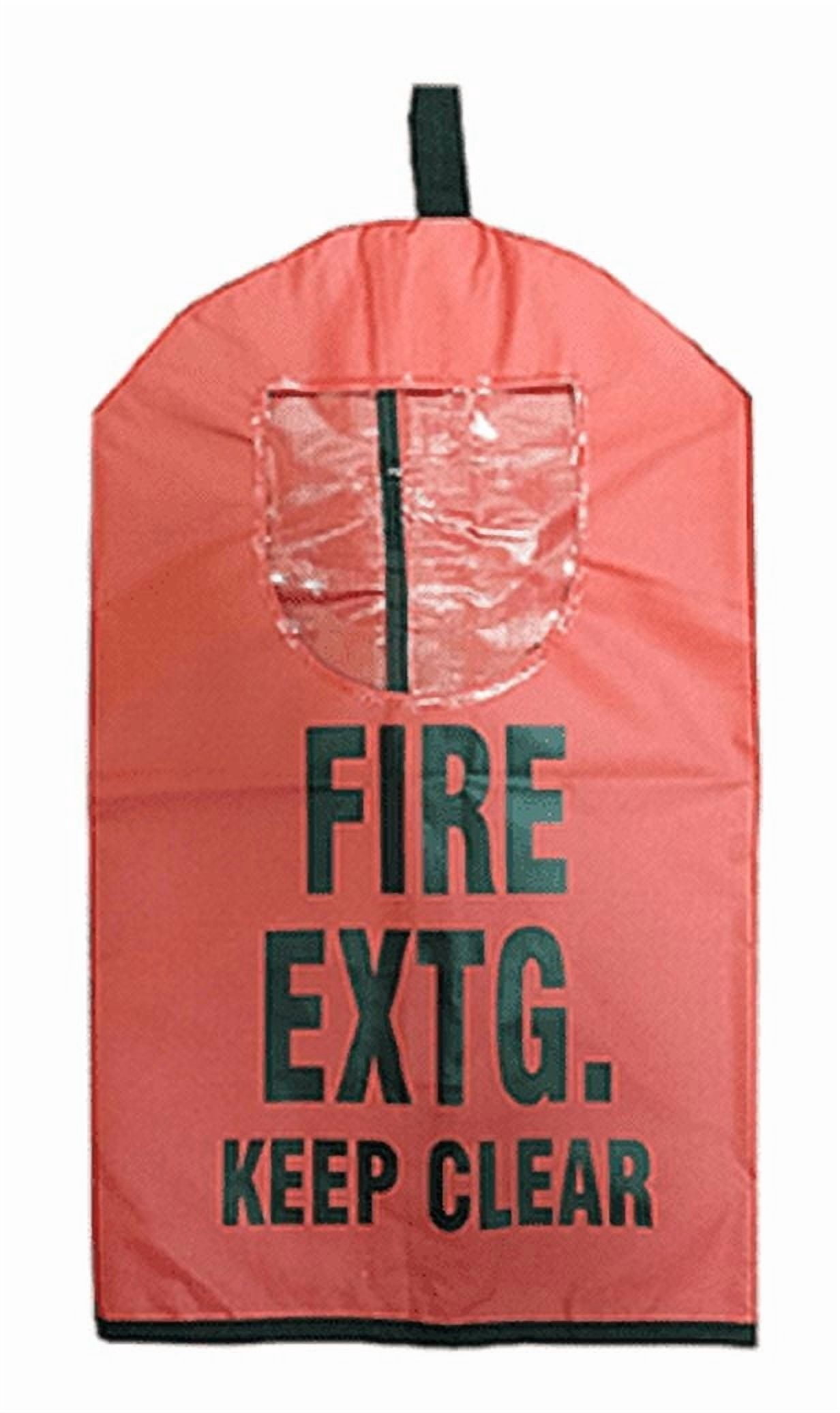 JHFECO FEC3W Fire Extinguisher Cover With Window, Large