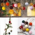 thumbnail image 1 of JHGoosa 5PCS Christmas Decorations Ball Handmade Diy Material Scene Layout Christmas Tree Pendant, 1 of 9