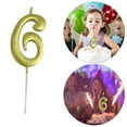 thumbnail image 1 of JHGoosa Birthday Number Candle 3D Shape Birthday Candle Decoration Birthday Cake Candle, 1 of 6