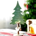 thumbnail image 1 of JHGoosa Christmas Decor Wood Table Christmas Tree Ornaments Rustic Christmas Tree Farmhouse Wooden Xmas Centerpiece(Clearance), 1 of 4