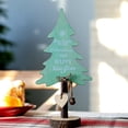 thumbnail image 1 of JHGoosa Christmas Decor Wood Table Christmas Tree Ornaments Rustic Christmas Tree Farmhouse Wooden Xmas Centerpiece(Clearance), 1 of 4