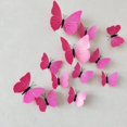 thumbnail image 1 of JHGoosa Creative Cute 3d Butterfly Wall Stickers Seamless Glue Home Decoration Butterfly, 1 of 6