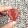thumbnail image 1 of JHGoosa Crystal Natural Heart Shaped Polished Heart Shaped Gem Rose Quartz Amethyst All Kinds Of Healing Crystal Palm Love Gem Set Bulk Energy Balance Meditation 25mm, 1 of 5